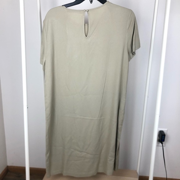 NWT Jenni Kayne Crepe T Shirt Dress - Picture 7 of 9